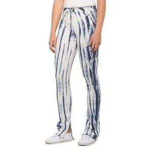 Chaser Slit Flare Leg Lounge Pants Tye Dye